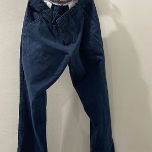 Navy blue working pants. Or every day casual
